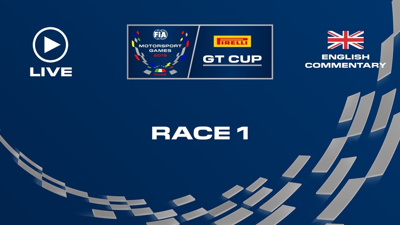 LIVE RACE 1 - GT - FIA MOTORSPORT GAMES 2019 - ENGLISH