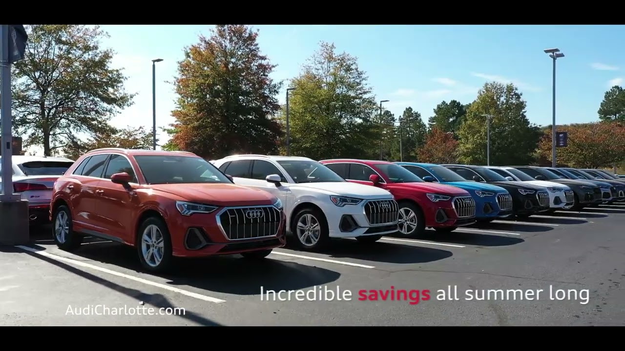 Elevate your escape by getting away in a new Audi this summer at Audi Charlotte