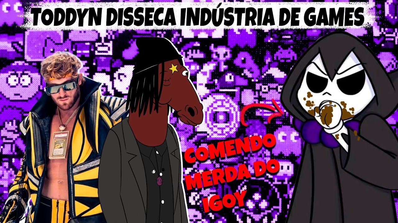 TODDYN BOSTEJA SOBRE JOGOS DE ANTIGAMENTE!! TRUE GAMERS REAGEM...(PARTE 1)