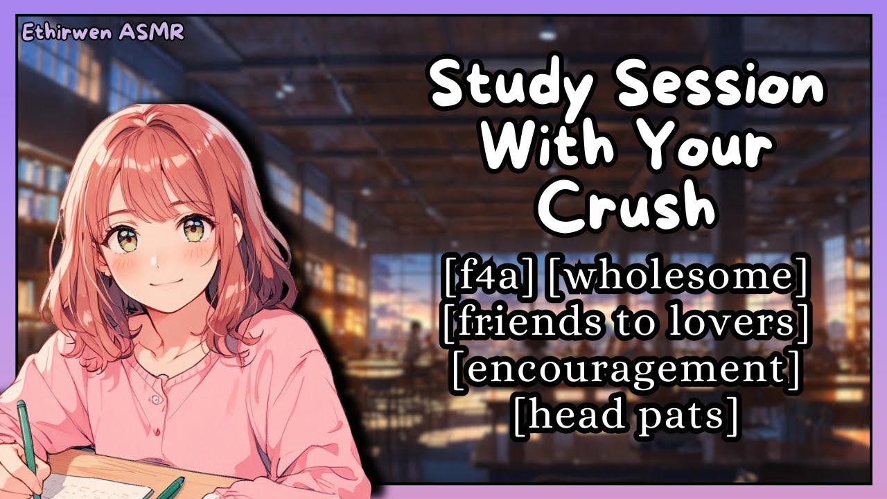 [F4A] Study Session With Your Crush | ASMR Roleplay