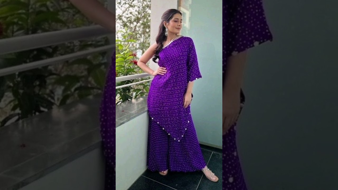 Reuse old bandhani saree # old saree reuse ideas # dresses for old saree # lastest dress design #