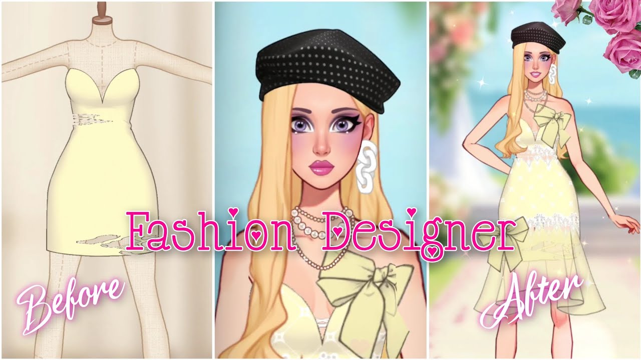 ☆Fashion Designer - Completing Client Request / New Dress! #fashiondesignergame