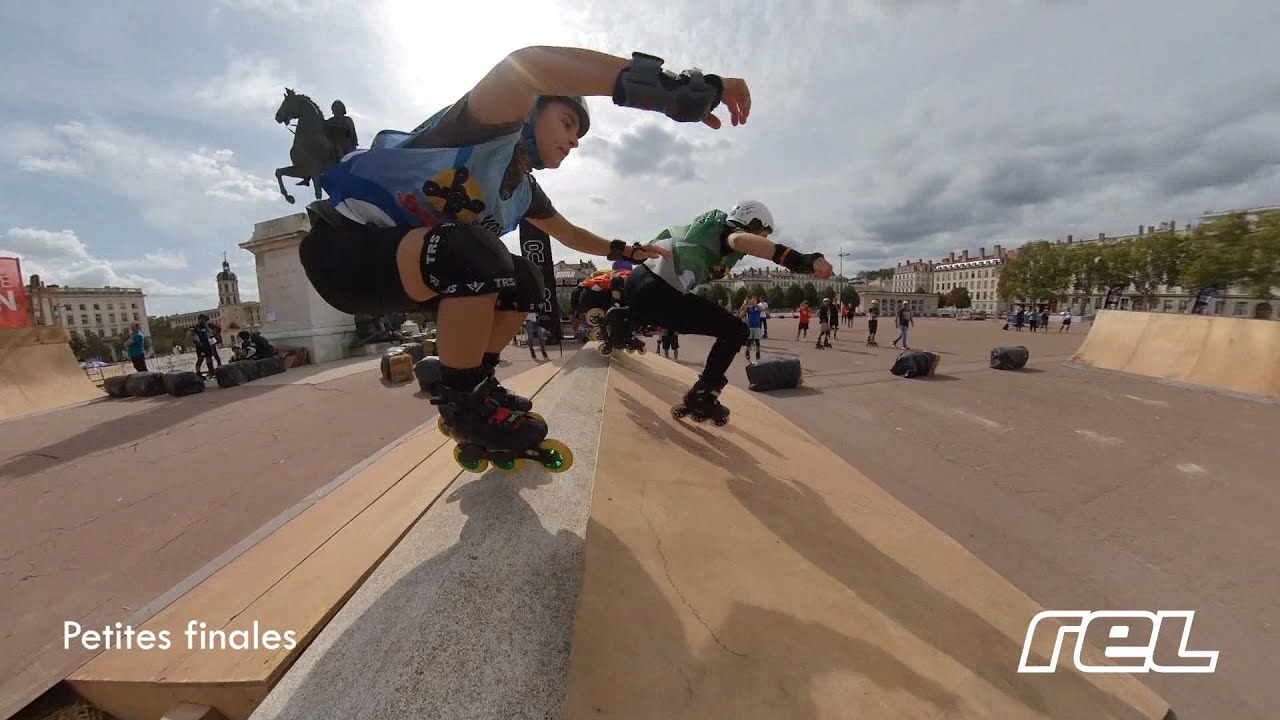 Le skatecross au Lugdunum Roller Contest 2019