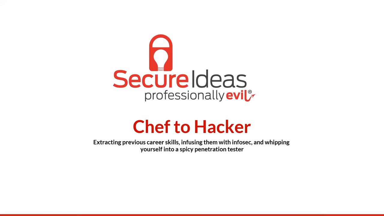 Chef to Hacker | Kathy Collins | Offensive Con 2023
