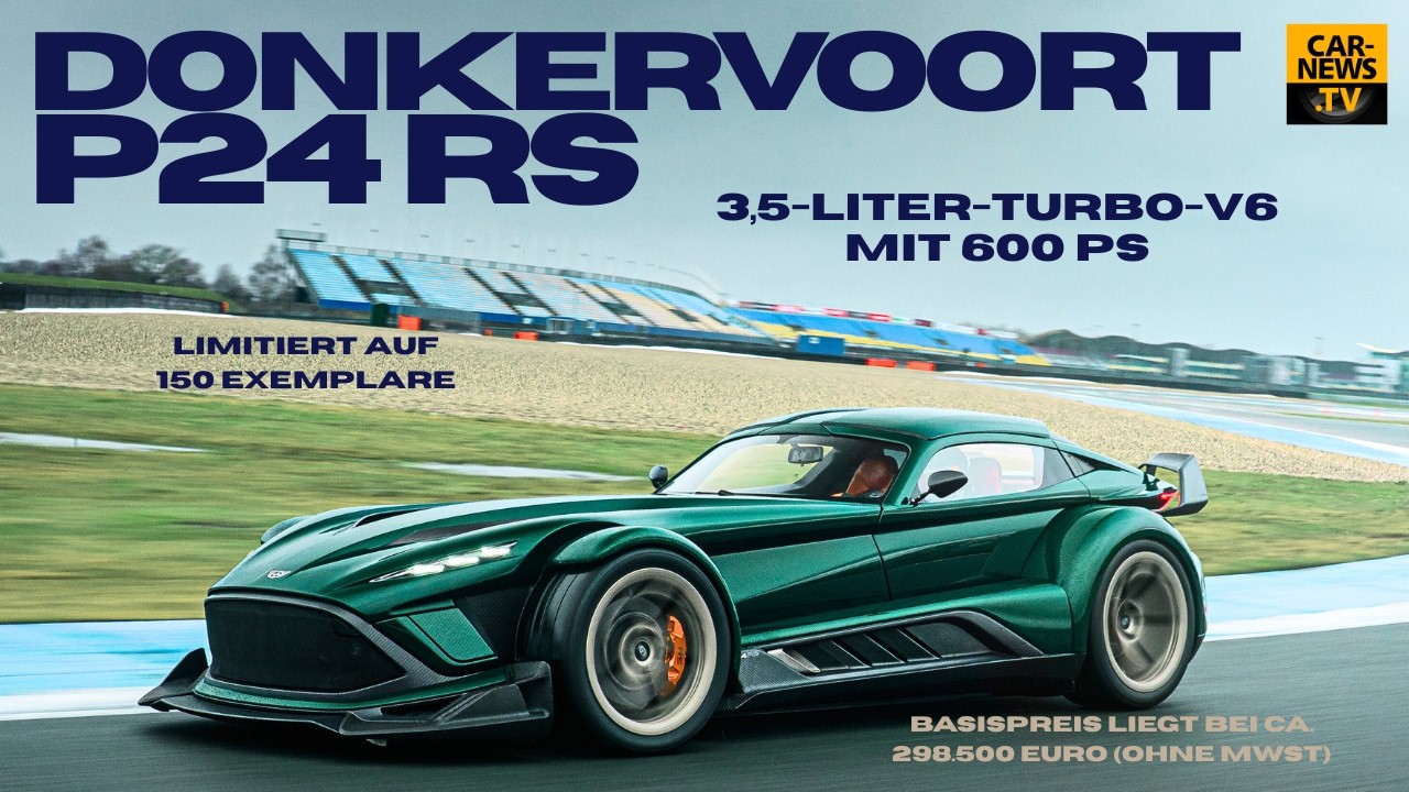 Donkervoort P24 RS – Weltpremiere – „SuperSeven lebt!”