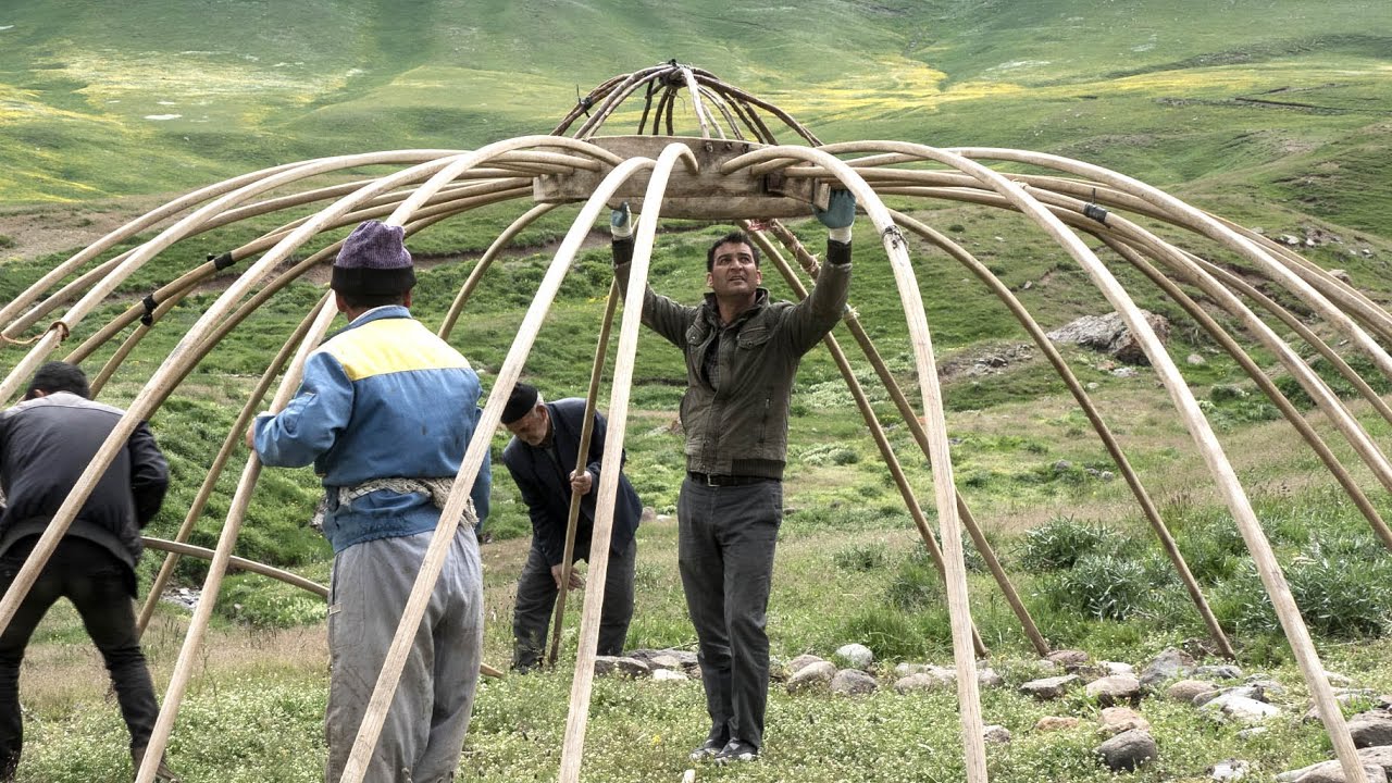The Incredible Dome Tents of Iran, چادرهای باورنکردنی گنبد ایران ، شاهسوان آلاچیق