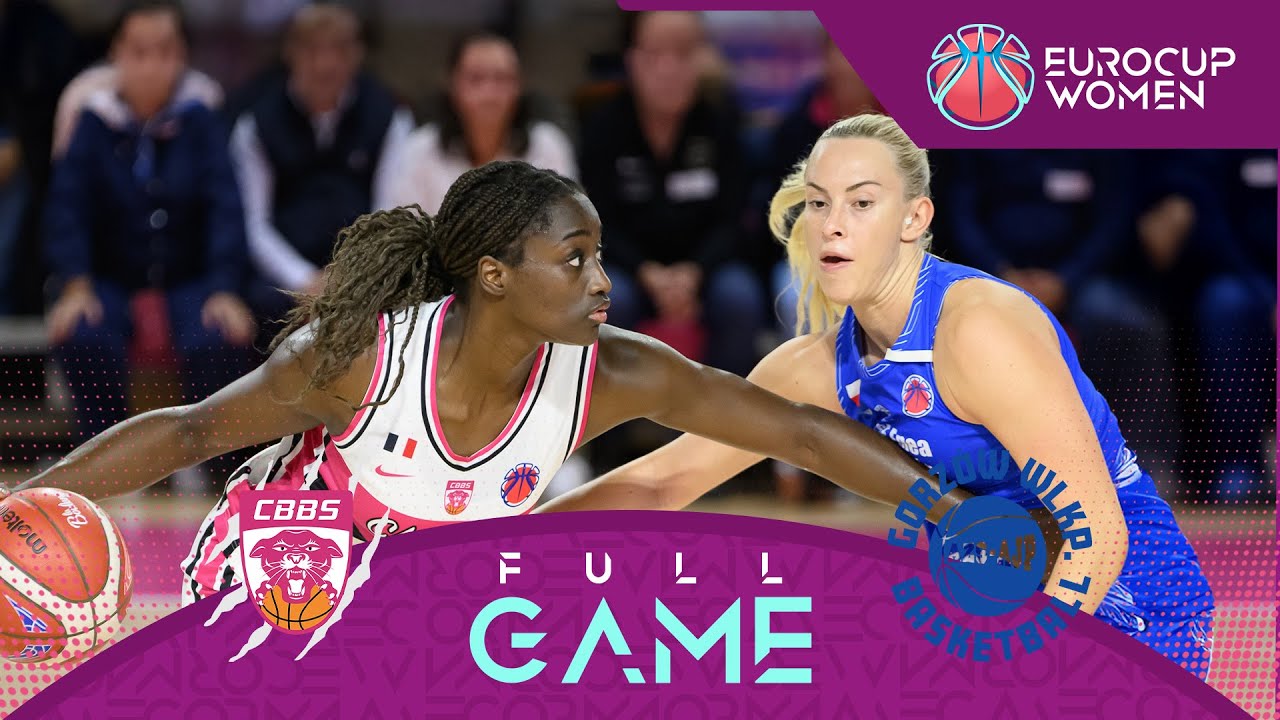 Charnay Basket v KSSSE ENEA AZS AJP Gorz&oacute;w | Full Basketball Game | EuroCup Women 2025-26