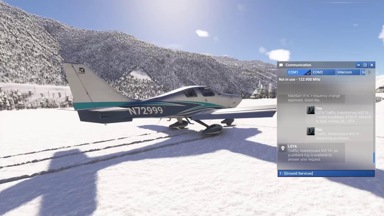 MSFS 2024 | Raron- St Stephen Airfield, Switzerland | Private Charter Live | PS5 Gameplay