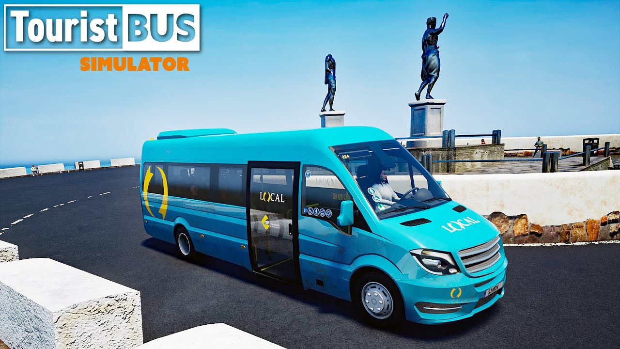 Mercedes-Benz SPRINTER ! ! ! Tourist Bus Simulator ! DLC W906 Released ! Gameplay !