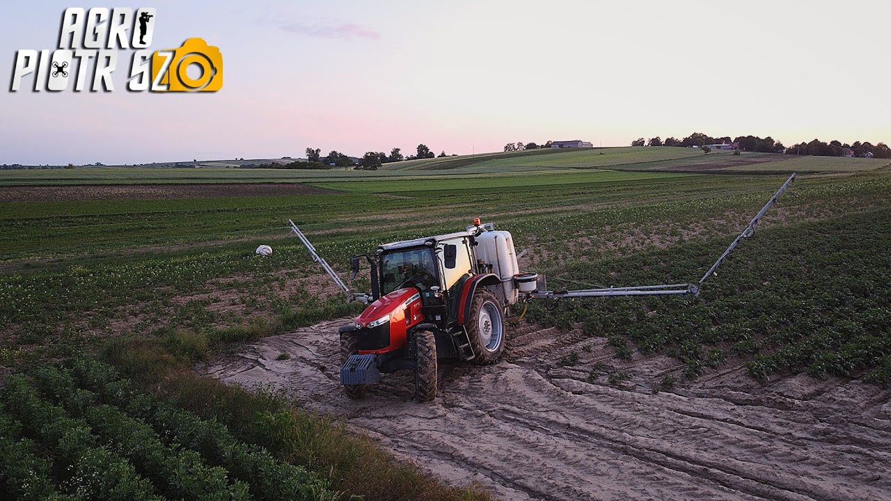 🔥🥕🥔Opryski warzyw  2023🥔🥕🔥 z ✅Nowym nabytkiem✅ ⭐GrSzafarski⭐ 🔥Massey Ferguson 5710 dyna 4🔥