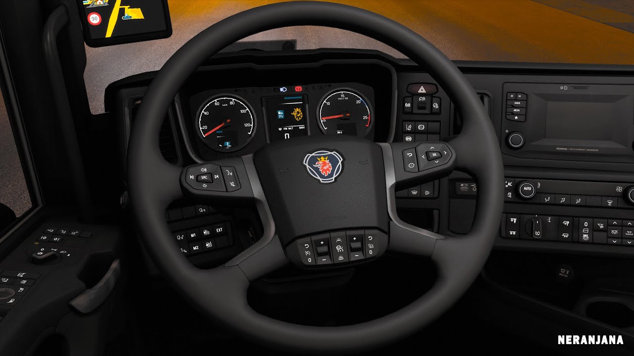 ETS2 Mods v1.43 | Scania 2016 S & R Custom Dashboards v1.8.2 | ETS2 Mods