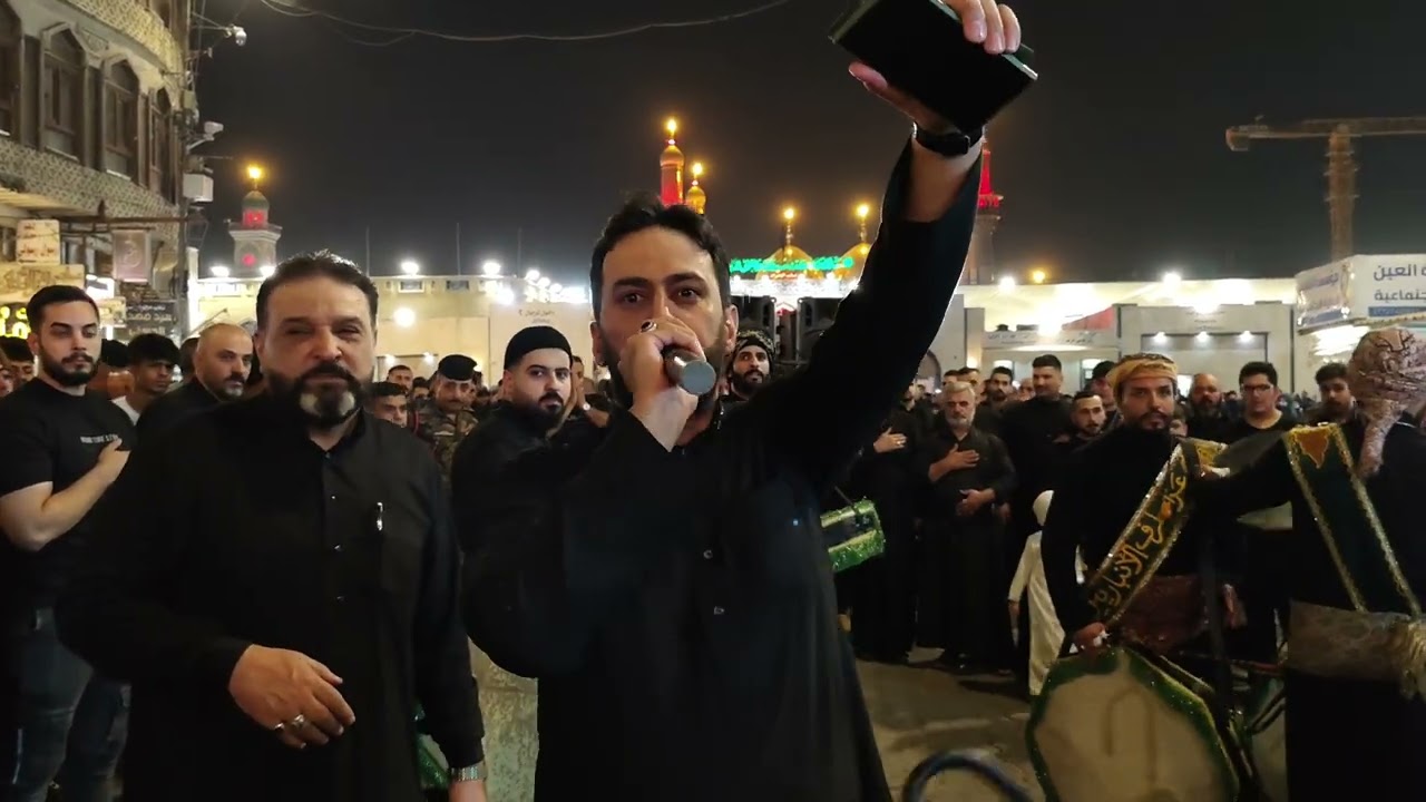 الرادود مشتاق العتابي والرادود إبراهيم الحسني || 6 محرم 1447 هـ || موكب عزاء طرف الانباريين || (3)