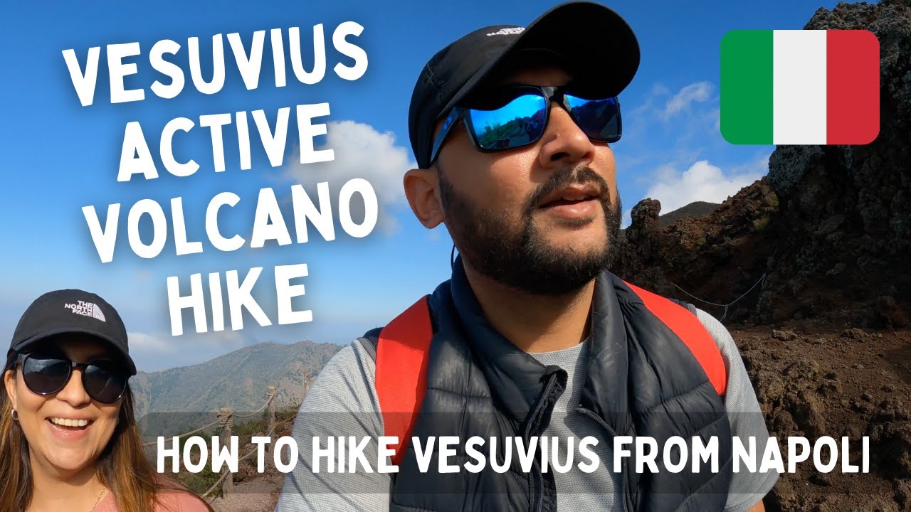 Hiking VESUVIUS as BEGINNERS from Naples 🇮🇹