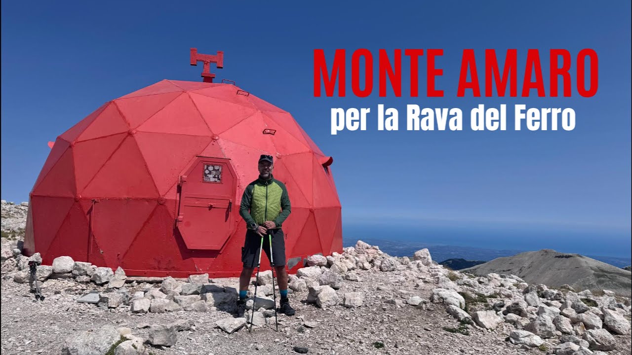 Monte Amaro per la Rava del Ferro, Maiella