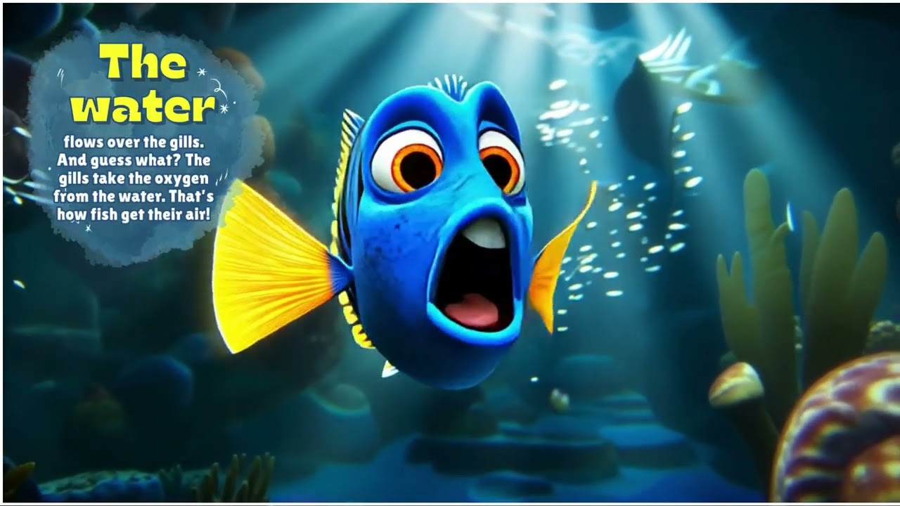 How do fish breathe underwater