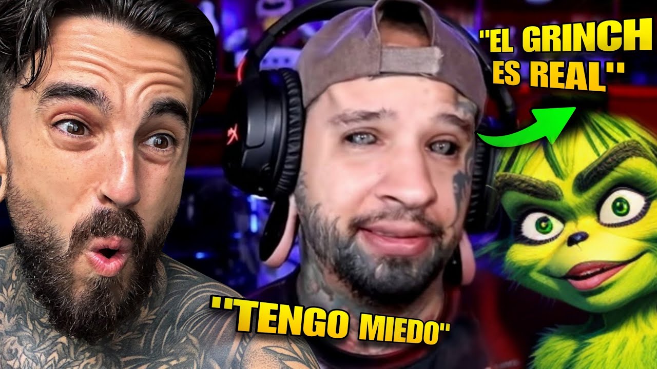 El VAMPIRO LATINO dice que EL GRINCH es REAL 😳 y RENE ZZ LLORA de RISA 💀