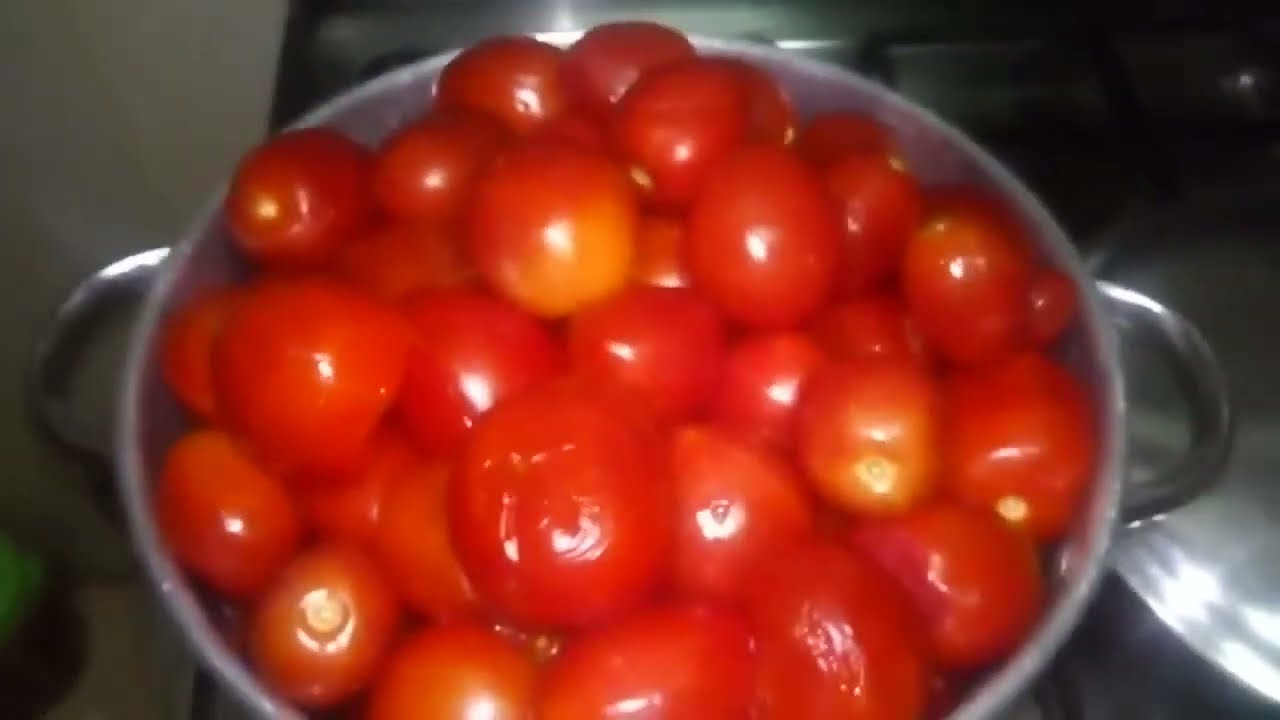 تخزين الطماطم 