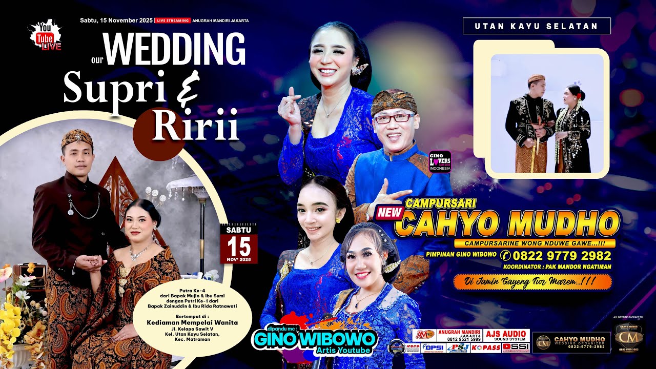 Full NEW CAHYO MUDHO Supri & Ririi Utan Kayu Selatan Matraman AJS Audio 15 Nopember 2025 POTONG ALL