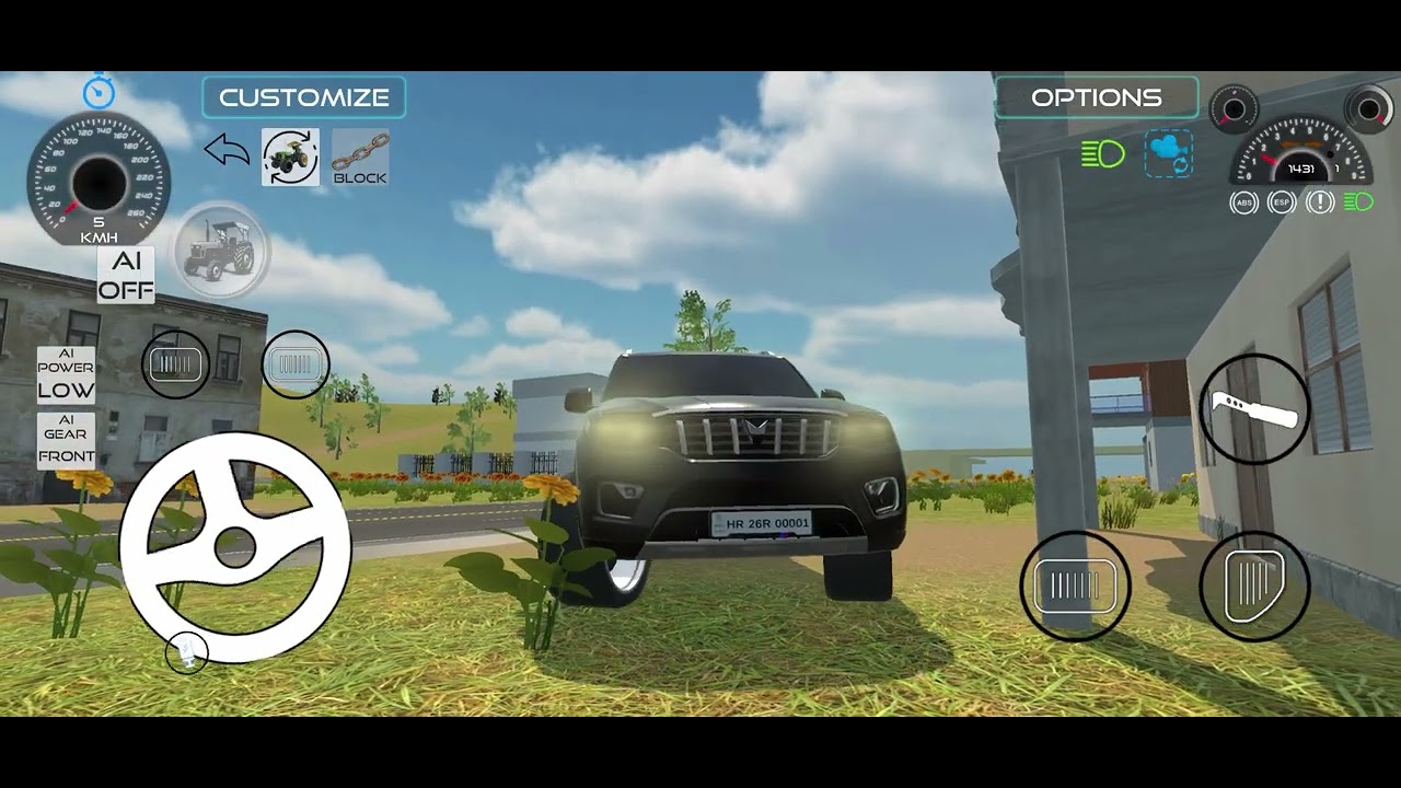  Scorpio n car gems new video 🚘🔥🔥.   #trending #thar #games 