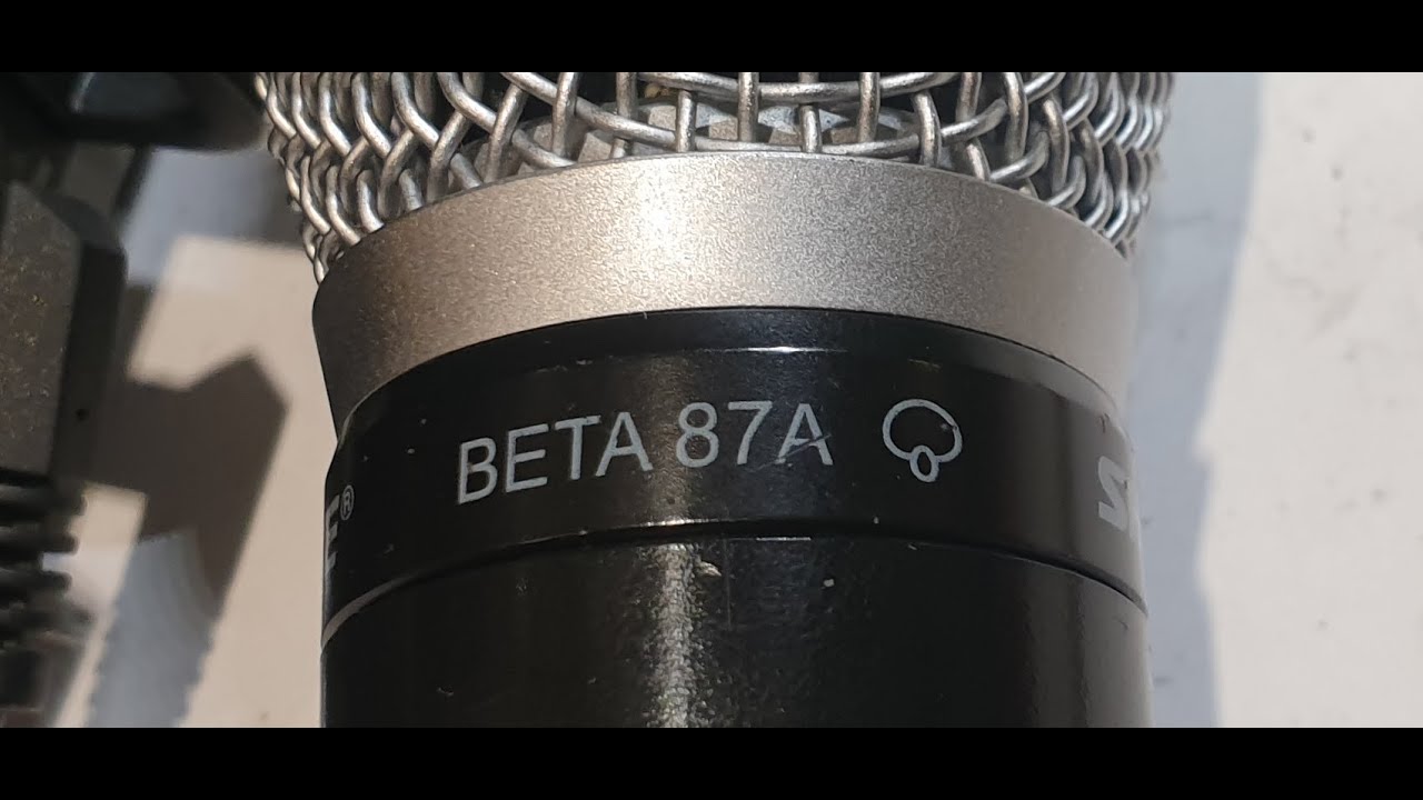 SHURE BETA 87A catridge repair