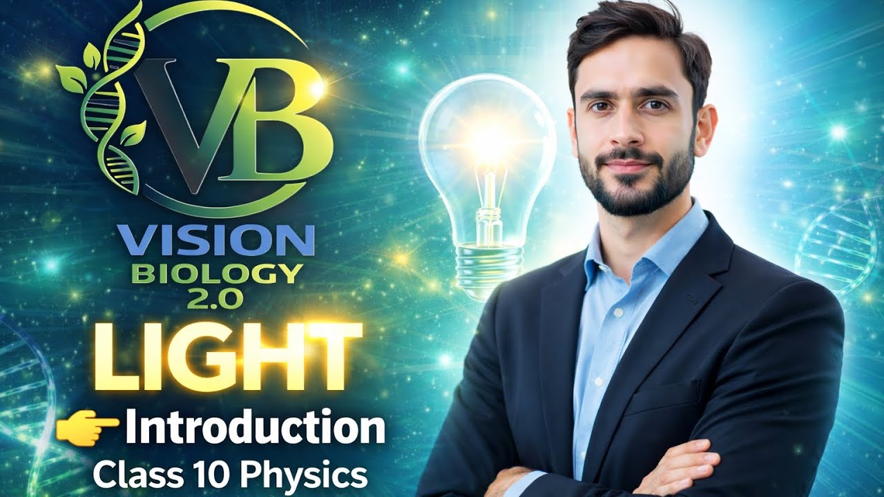 Light – Introduction | Class 10 Physics | Vision Biology 