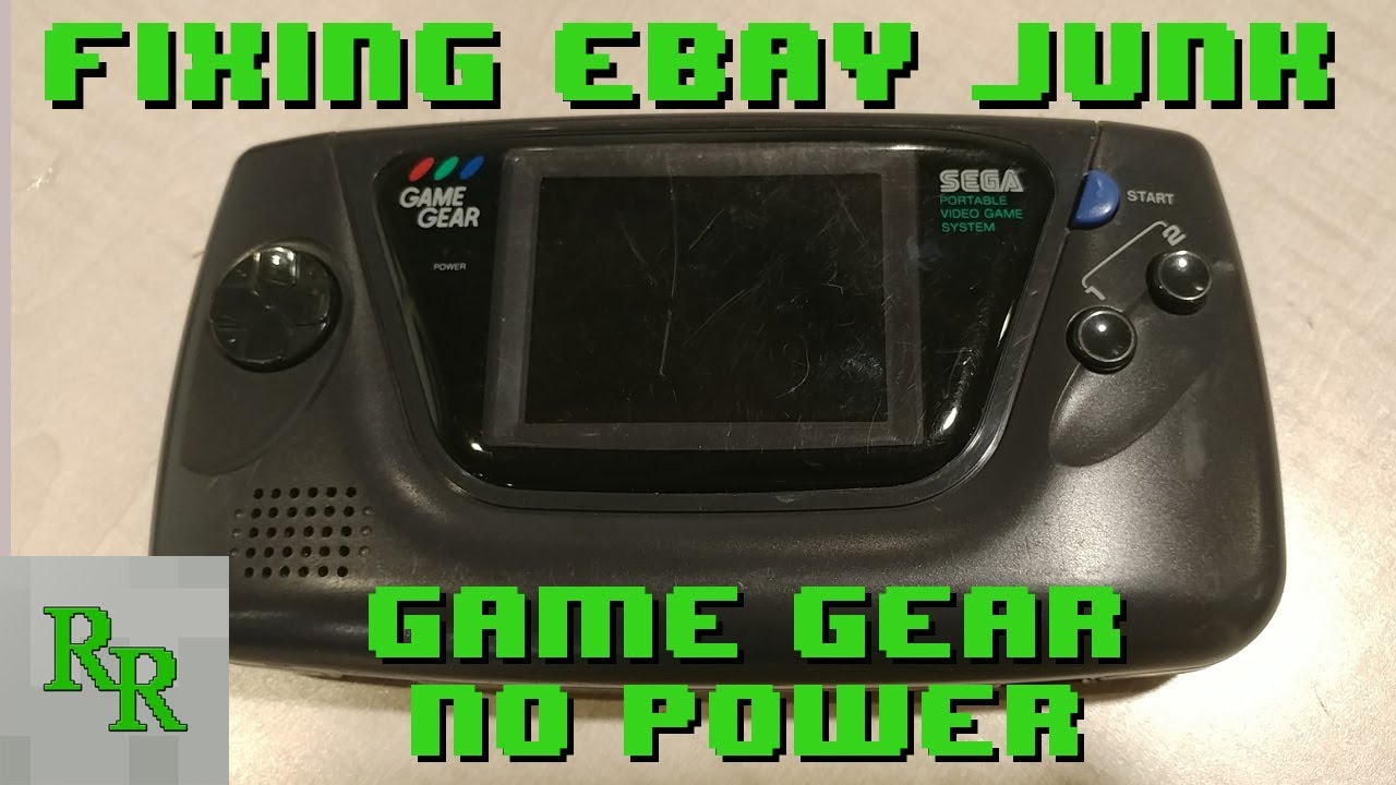 Game Gear - No Power - Fixing eBay Junk
