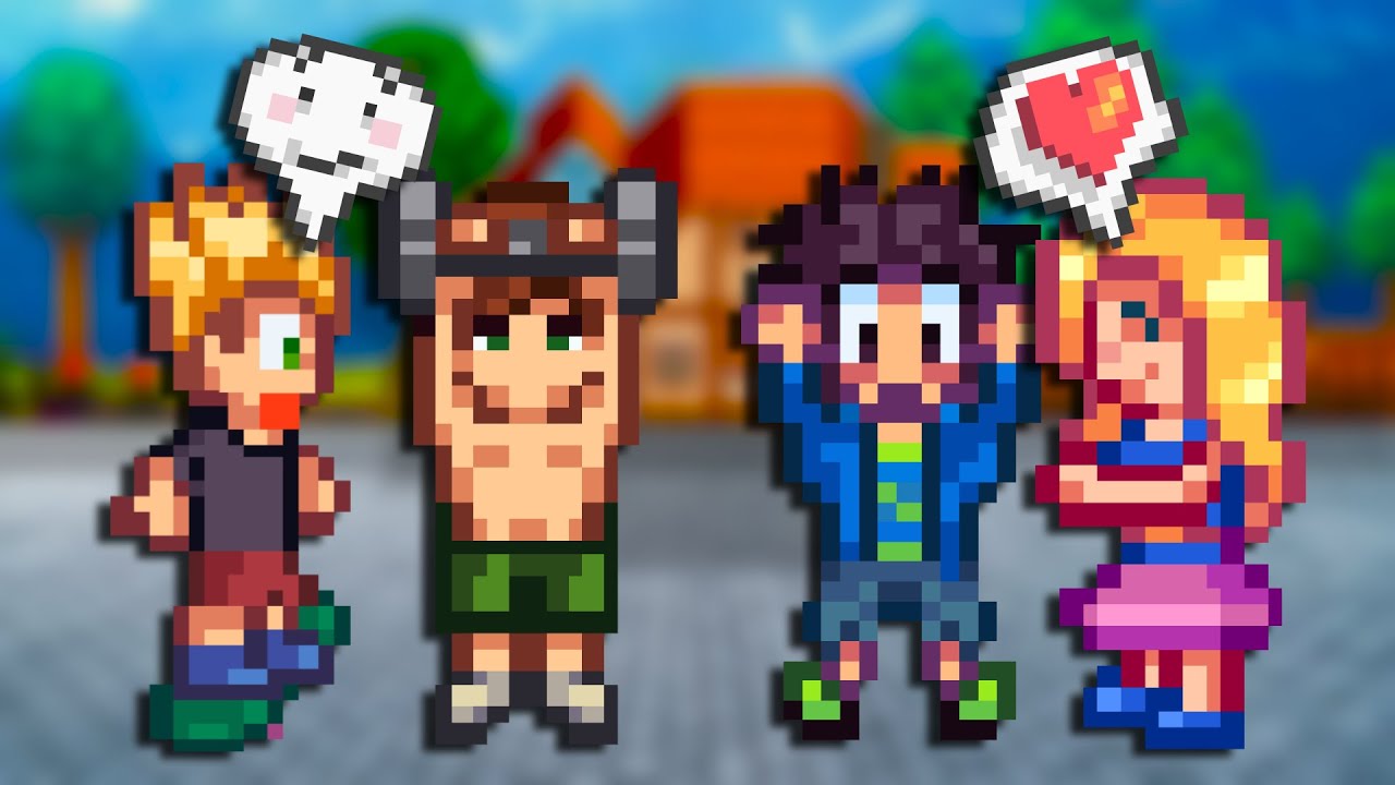 Самые НЕВЕРОЯТНЫЕ пары в Stardew Valley... Пора встречаться!