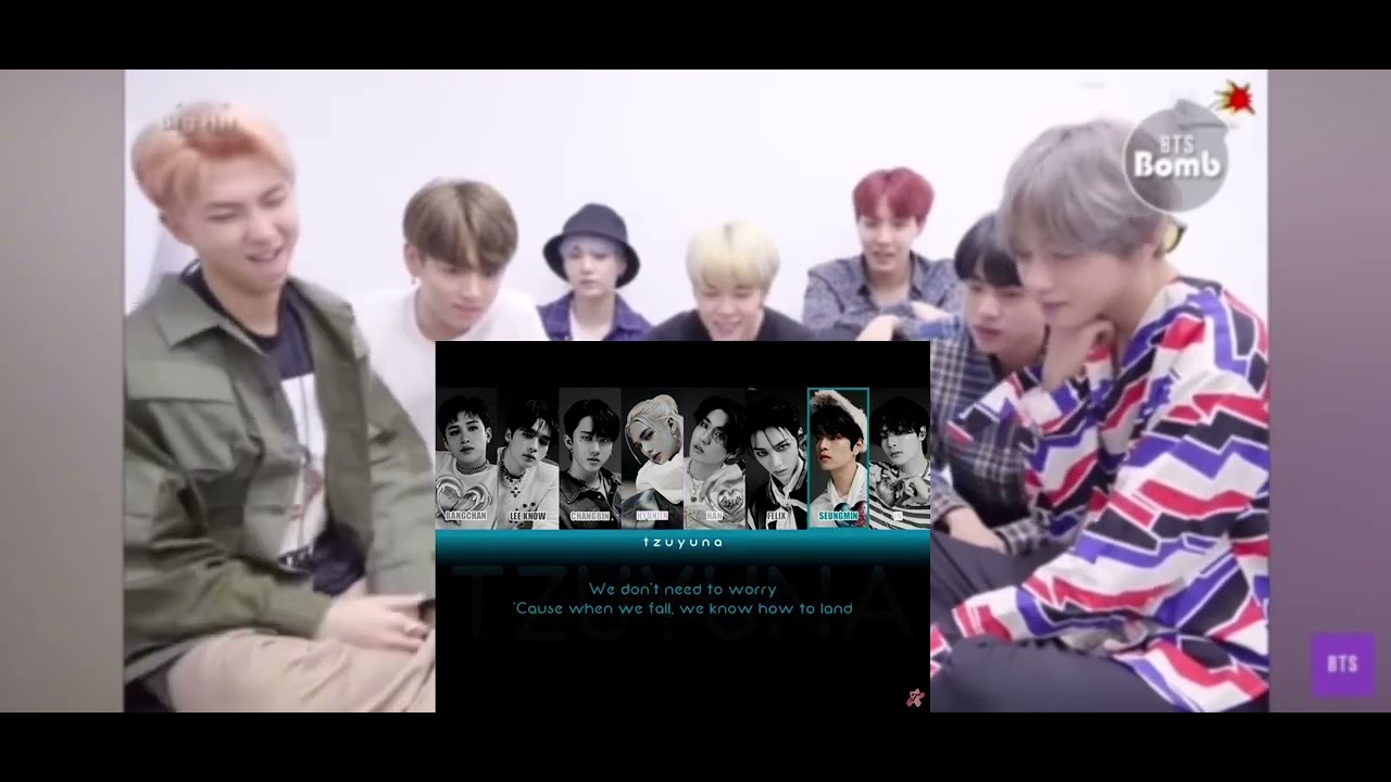 Bts reaction to stray kids ai permission to dance