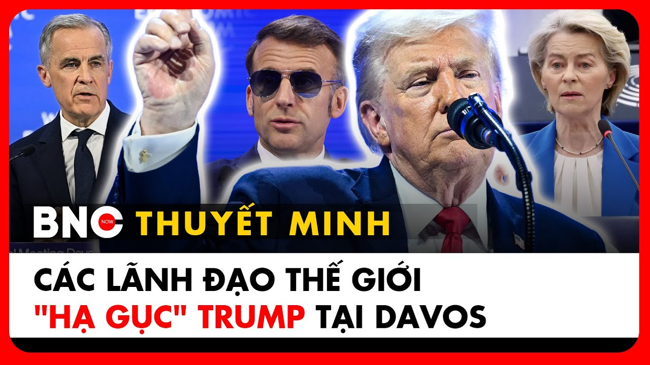 Thuyết minh: Trump bị phản công công khai tại Davos | BNC Now