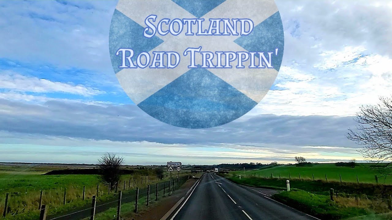 Driving Through Scotland ! Dundee To St Andrews (via Fife coastal route)