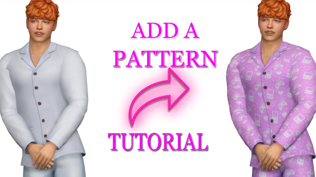 Step-by-Step Sims 4 Clothing Recoloring Tutorial for Beginners: Adding Patterns to Base Game Clothes