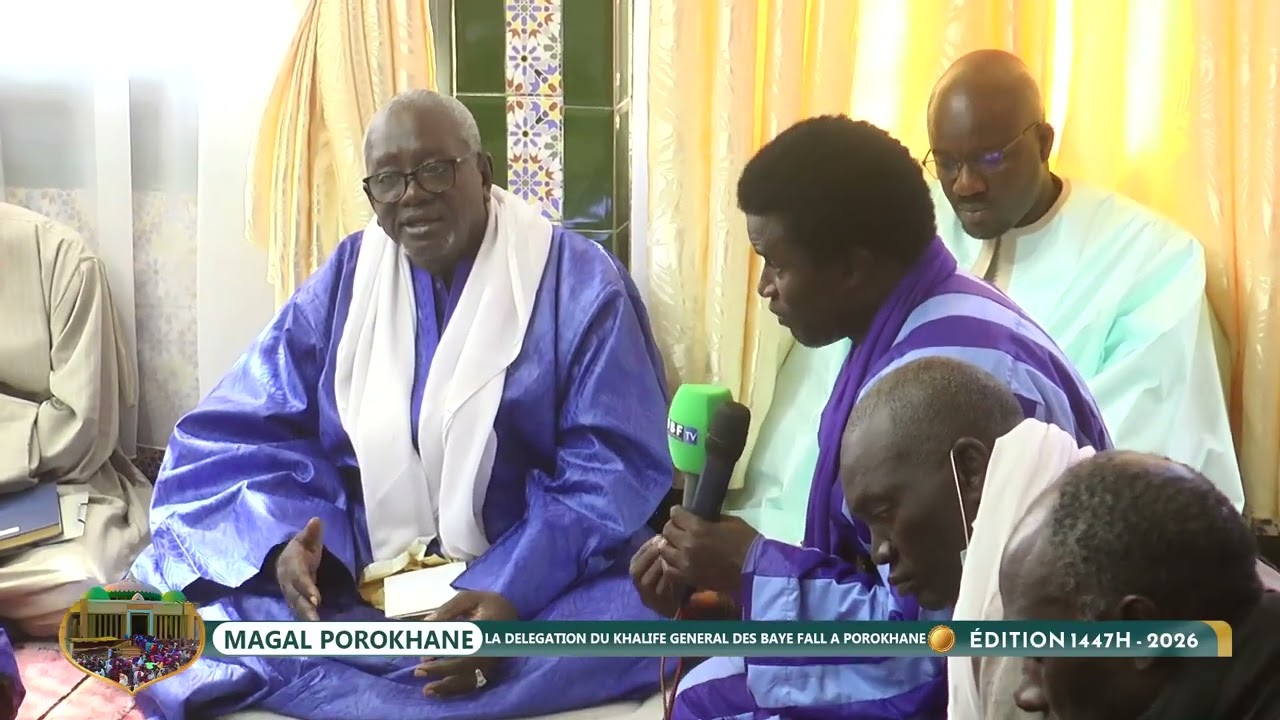 LA DELEGATION DU KHALIFE GENERAL DES BAYE FALL A POROKHANE