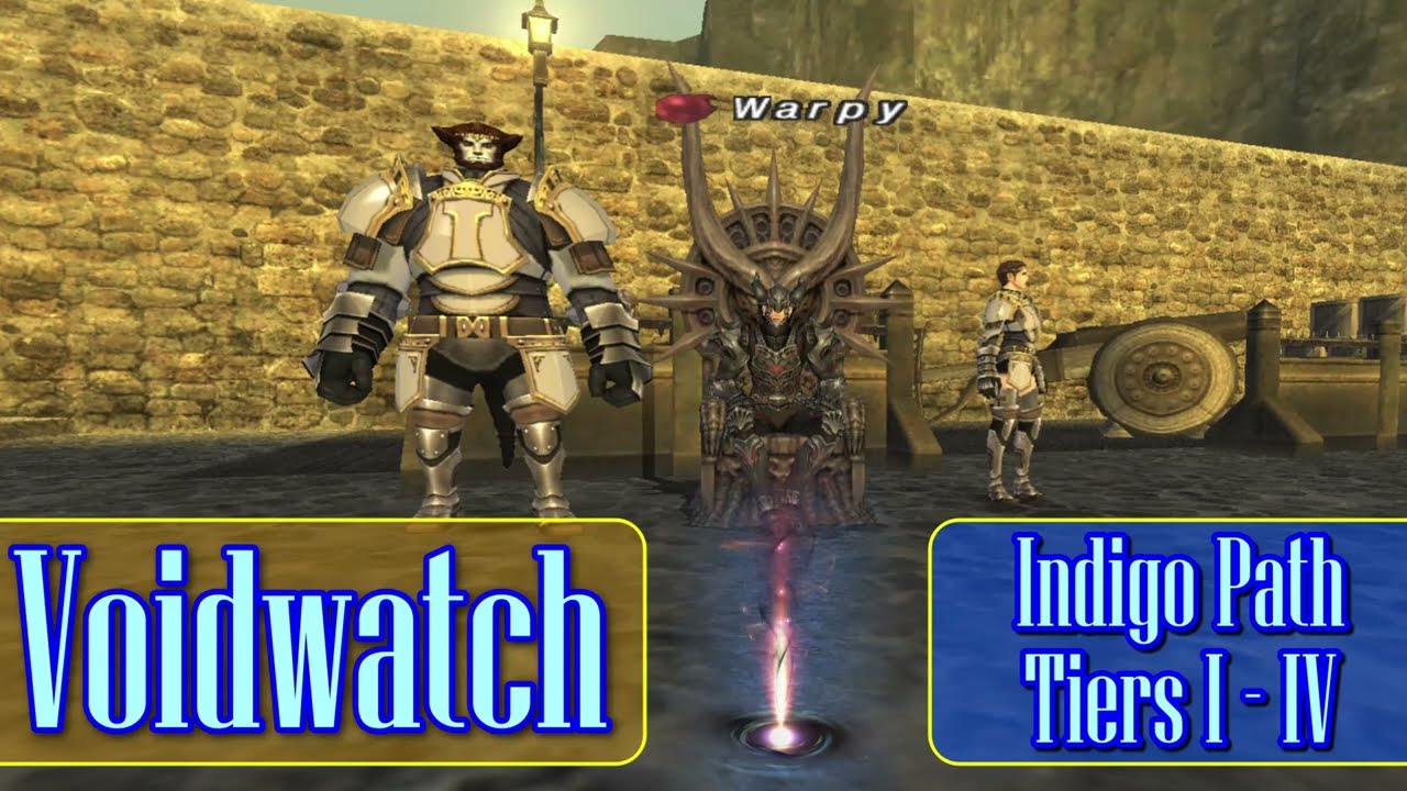 FFXI: Voidwatch #2 Indigo Path Tiers I - IV