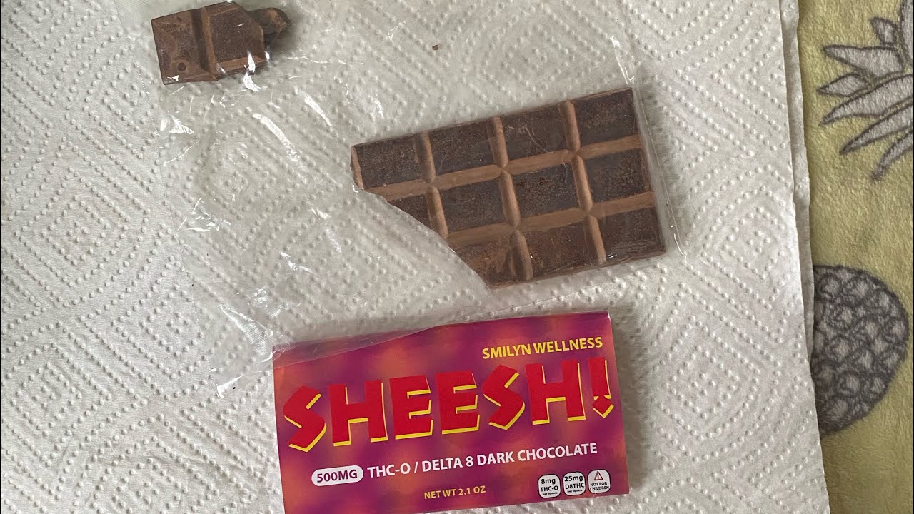 Smilyn Delta 8 THC O Chocolate Bar (500Mg)