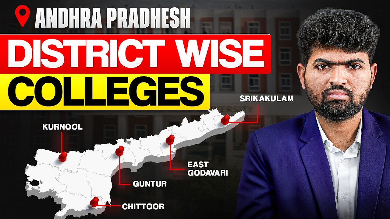 District-Wise Top Engineering Colleges in Andhra Pradesh 2026 || AP EAMCET Best Colleges List ||