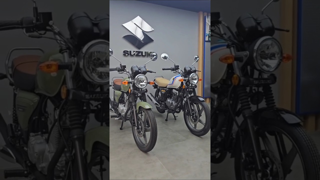 SUZUKI GN 125 RETRO COLOR VARIANTS 2025