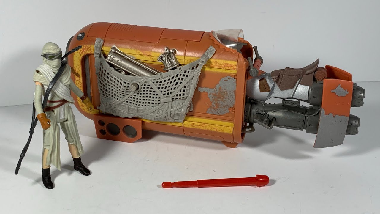 Star Wars Rey’s Speeder 3.75 Vehicle Review