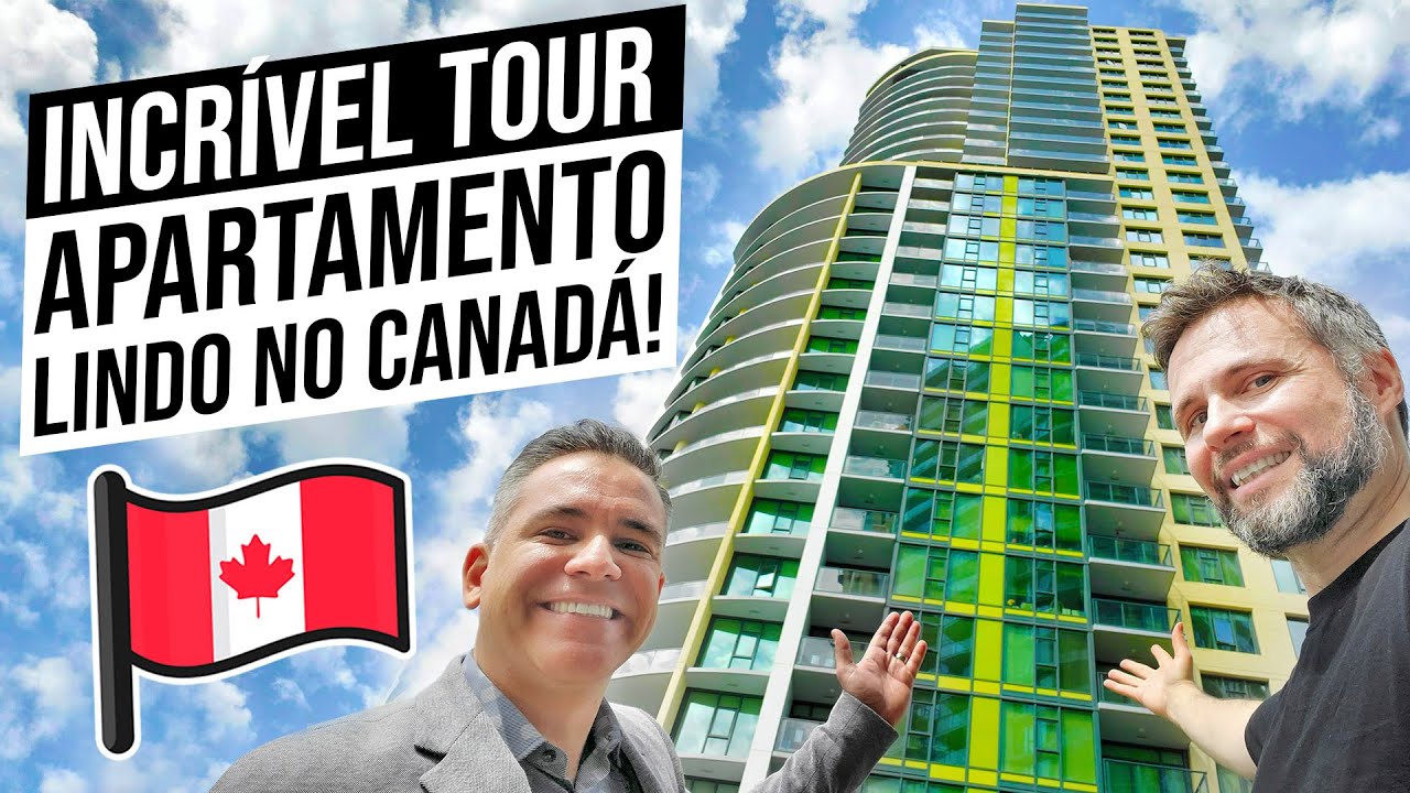 QUANTO CUSTA esse APARTAMENTO no CANADÁ com VISTA LINDA? - Imóvel no Canadá