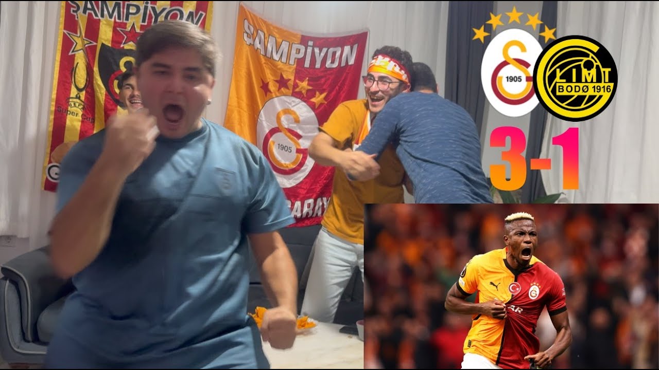 GALATASARAY-BODO GLİMT MAÇINI İZLEDİK ( BURASI SAMİYEN BURDAN ÇIKIŞ YOK)! !(3-1) #galatasaray #bodo