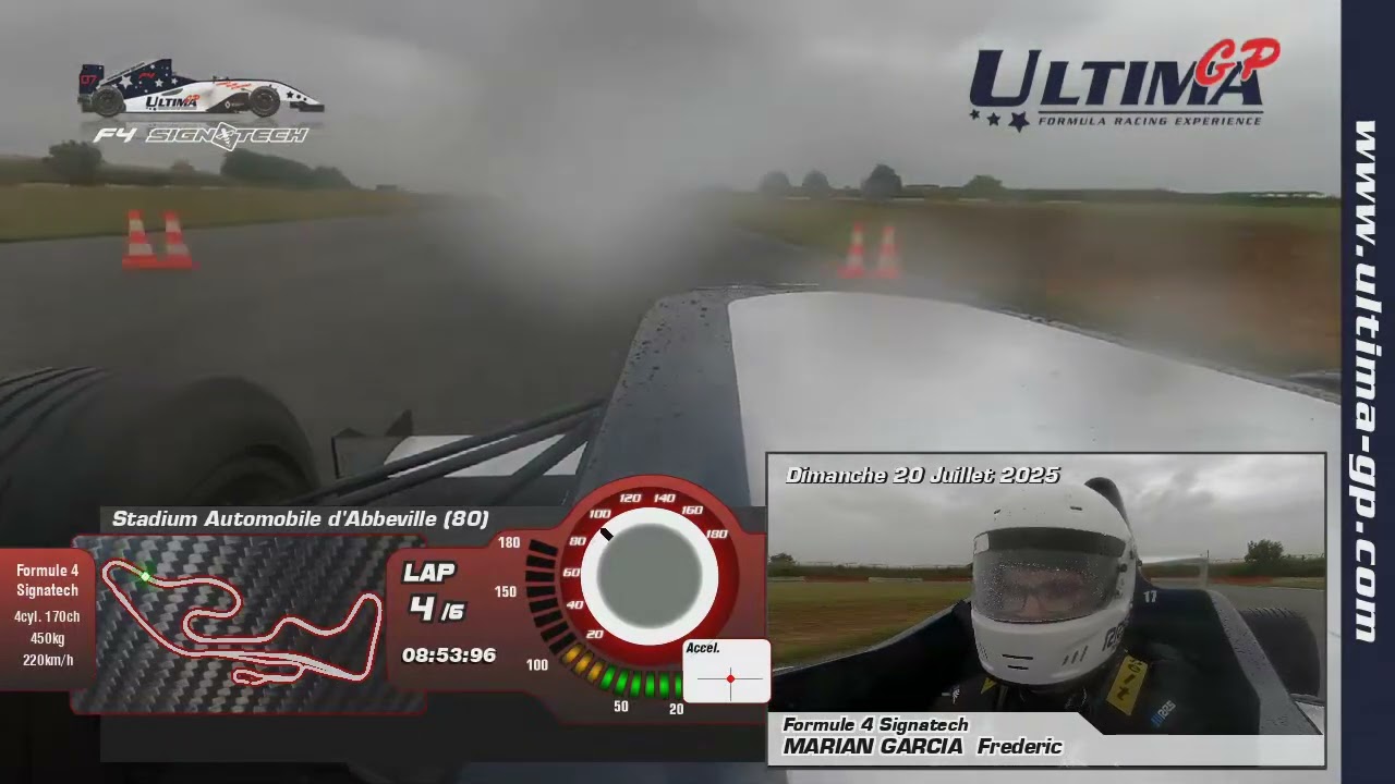 STAGE DE PILOTAGE EN FORMULE 4 - 2eme run