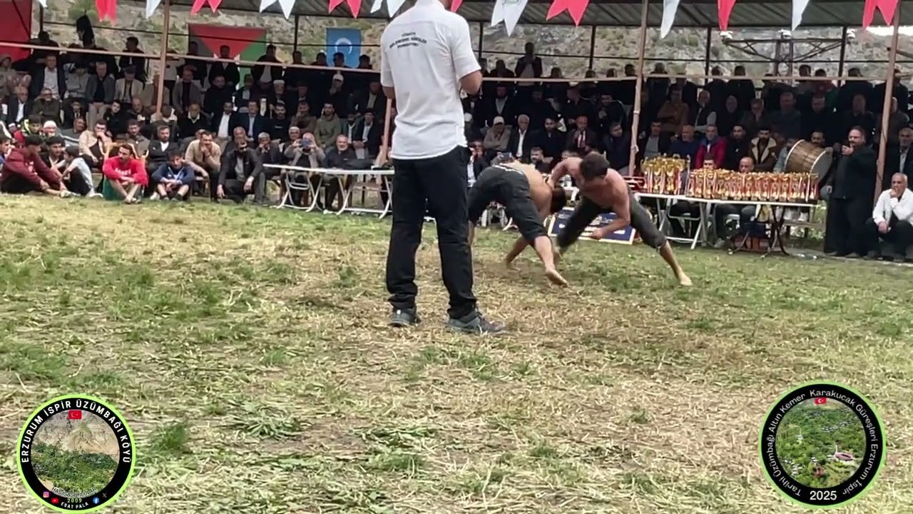 Üzümbağı köyü Karakucak güreş leri SEVBAN YAHŞİ & METEHAN ALPKILIÇ 