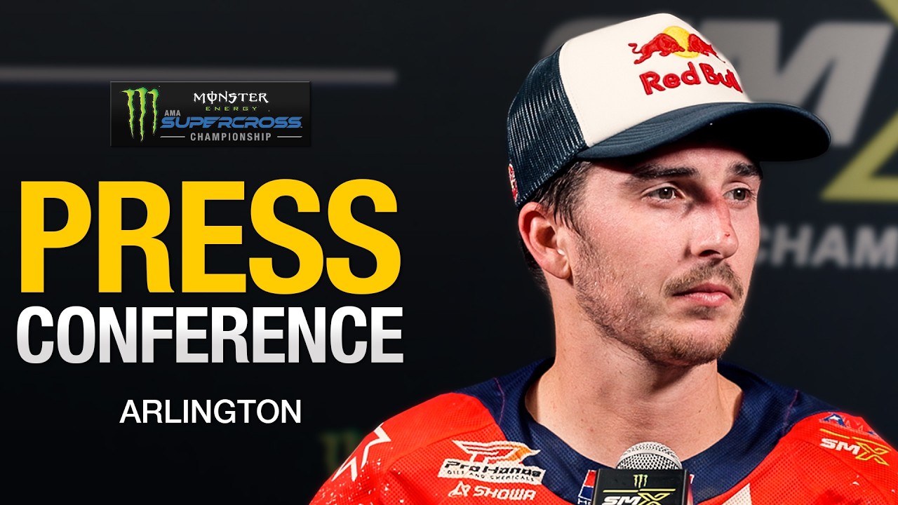 Lawrence, Tomac and Webb on the 2026 Arlington Supercross