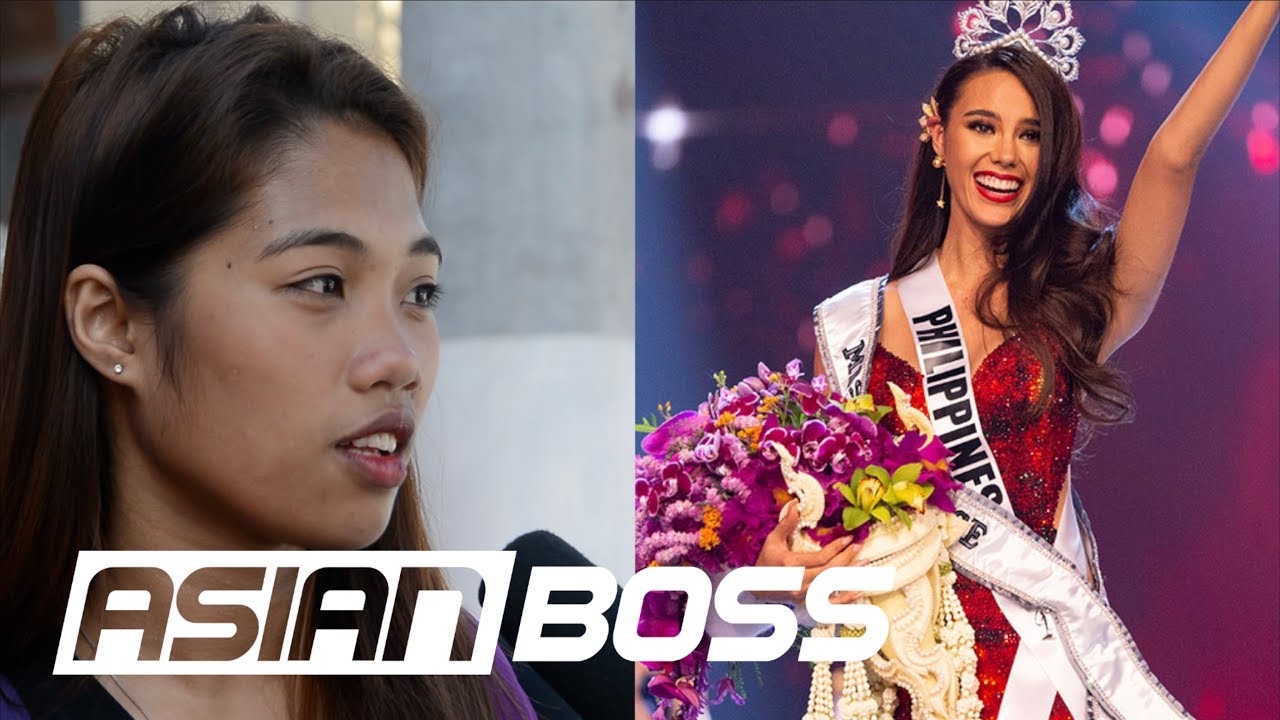 Filipinos On A Mixed-Race Filipina Winning Miss Universe | ASIAN BOSS