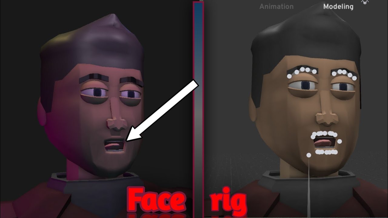 Face/Mouth rig tutorial |Prisma3D| Part 1