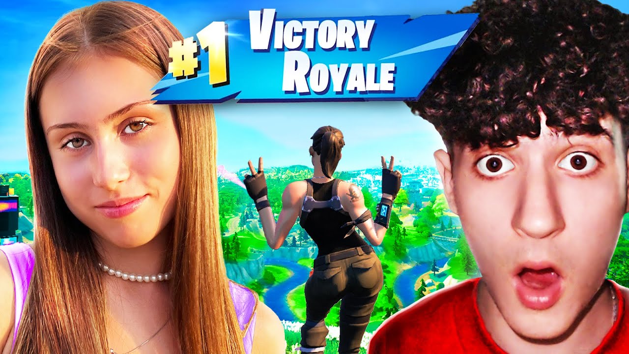 ПРИЯТЕЛКАТА МИ ИГРАЕ FORTNITE ЗА ПЪРВИ ПЪТ!