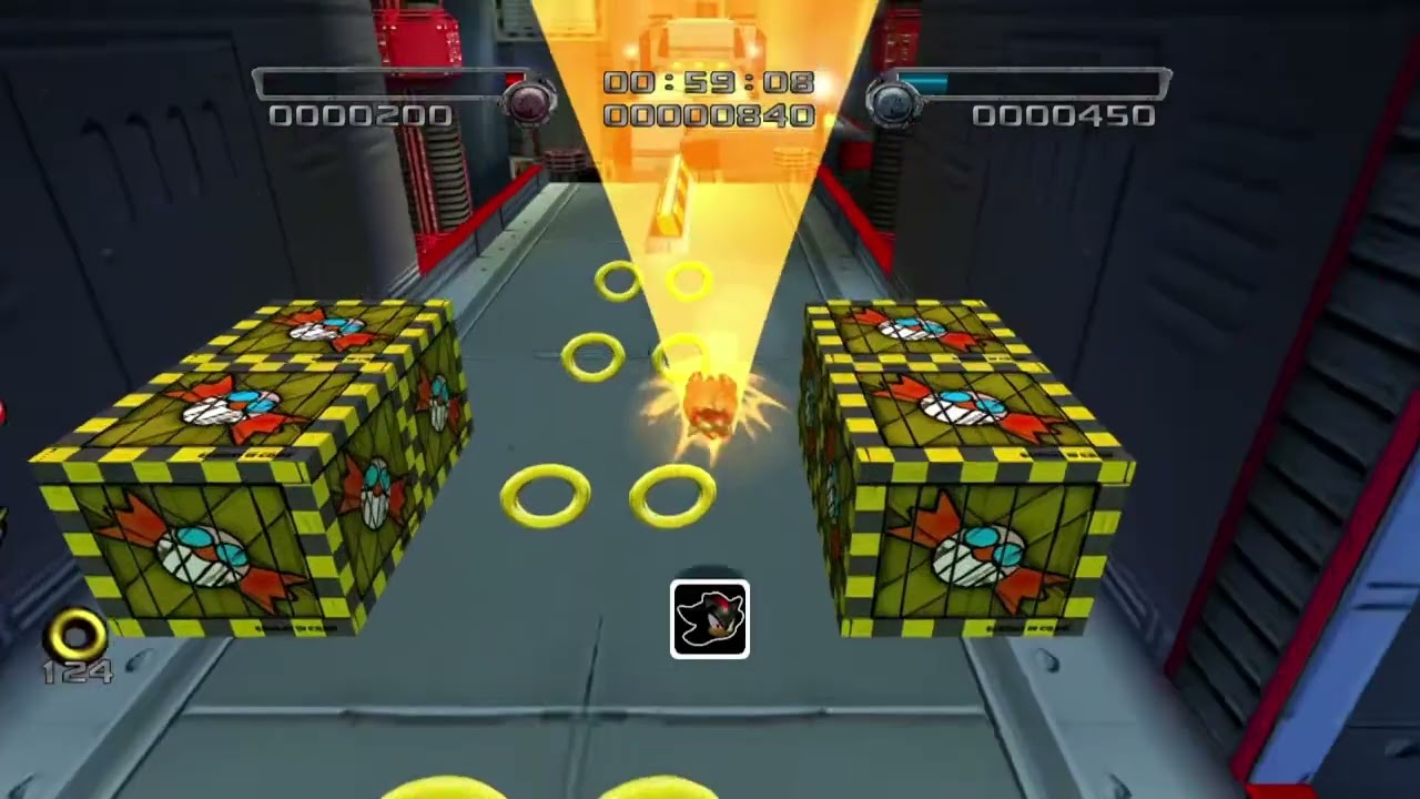 Iron Jungle (Normal) in 1:23.41 - Shadow the Hedgehog Reloaded 1.2