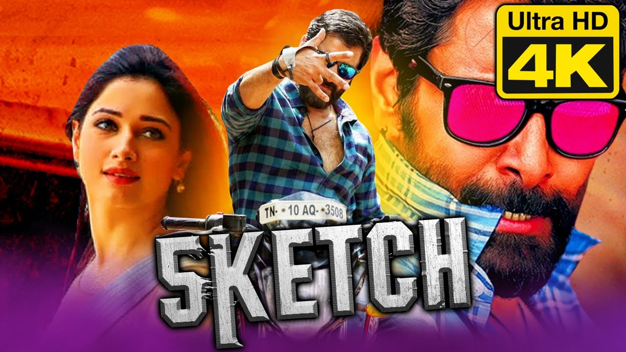 SKETCH (4K ULTRA HD) Tamil Hindi Dubbed Full Movie | Vikram, Tamannaah Bhatia