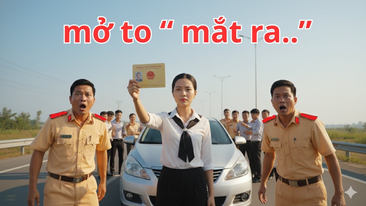 Bắt nhầm Thẩm phán Tỉnh – 5 phút sau khiến cả trạm CSGT rúng động
