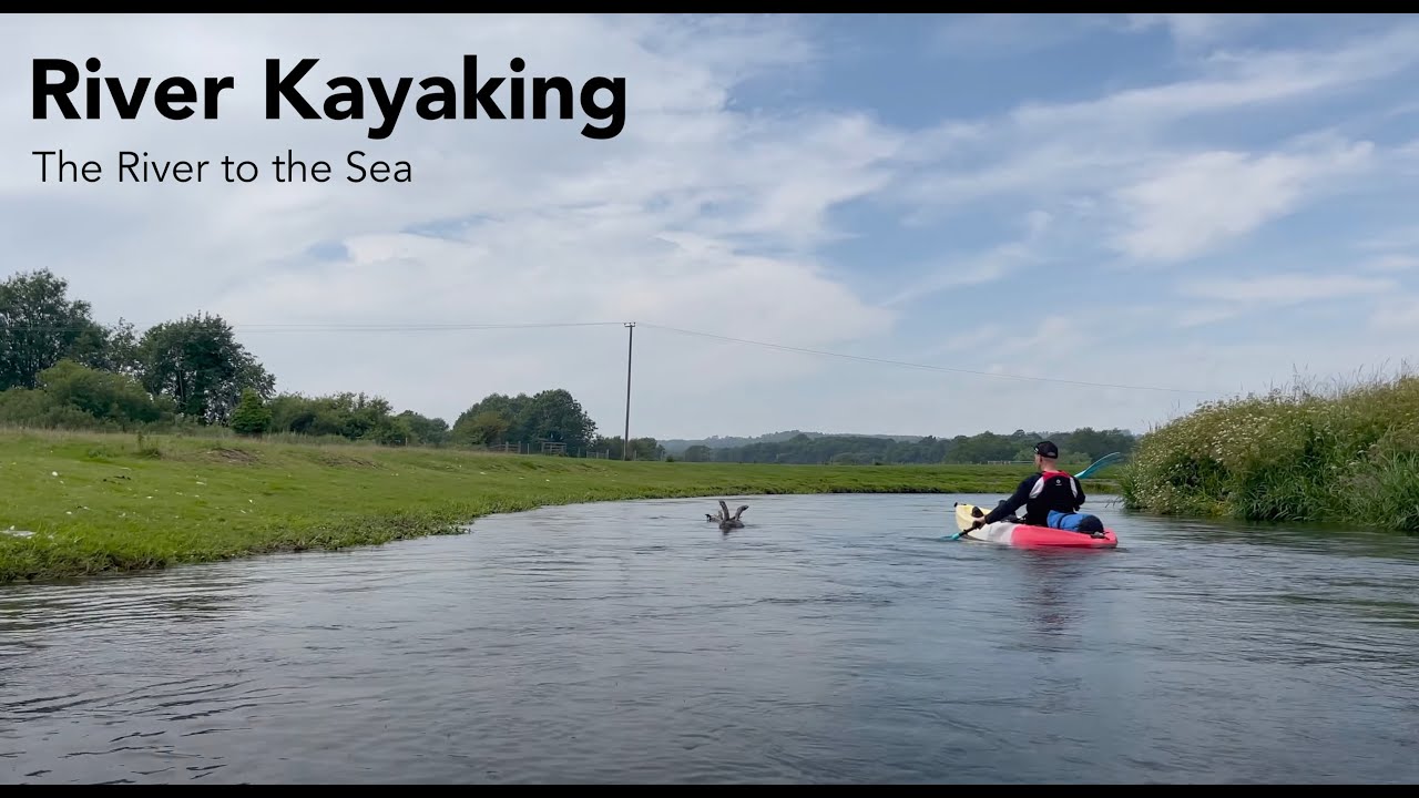 4K Dorset River Kayaking - We paddled for 13 hours!! The Valley Rivers to the Sea