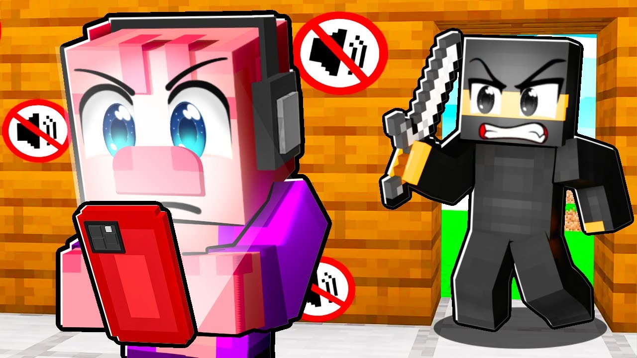 Ignoruju KAMARÁDY 24 HODIN v Minecraftu!